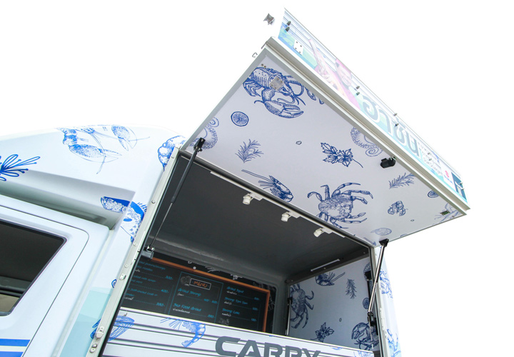 Suzuki Carry | Food Truck | Street Food Truck — Hasun Satun Dried Seafood